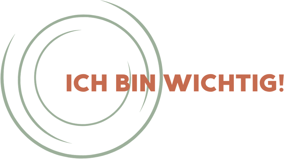 Ich bin wichtig! - Logo "Ich bin wichtig!" Logo mit Schriftzug